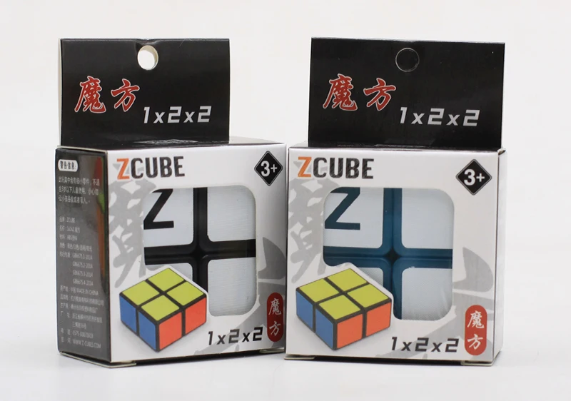 Новая версия мини Z cube 1x2x2 скоростной кубик Профессиональный волшебный треугольник форма твист Развивающие игрушки для детей Рождественский подарок дропшиппинг