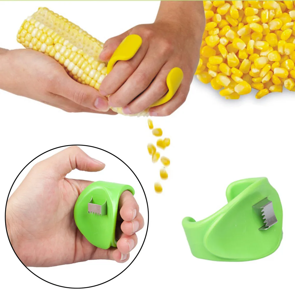 

kichen accessories Household Kitchen Cutter Remover Corn Peeler Stripper Thresher Cooking Tools home kitchen tool