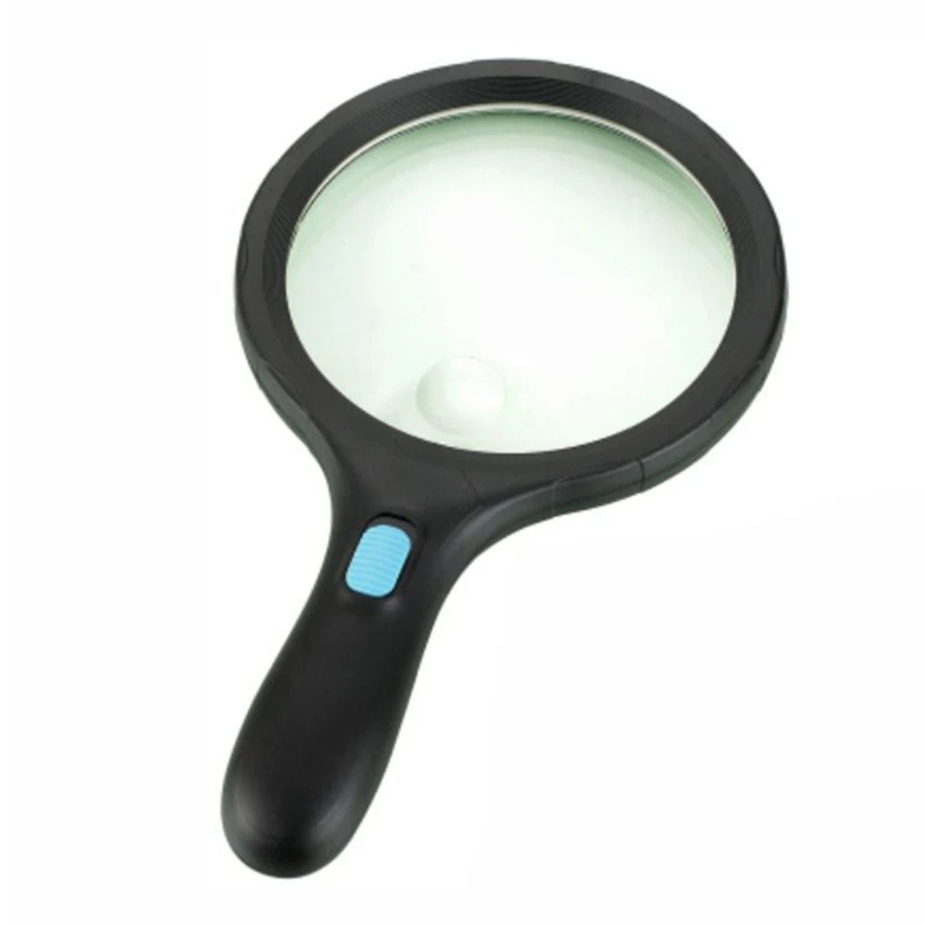 Лупа для чтения с подсветкой. Лупа ручная с led подсветкой Magnifier 10х 90мм ZB-7790-12. Лупа с подсветкой 10x ZB-7790-12. Лупа Kromatech ручная круглая 10х, 90 мм, с подсветкой (12 led) ZB-7790-12. Лупа 10x.