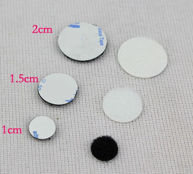 50-100Pairs Self Adhesive Dots Hook Loop Tapes Dots Sticky Dots Waterproof  Sticky Coins Tapes for Classroom Office Home Decor - AliExpress