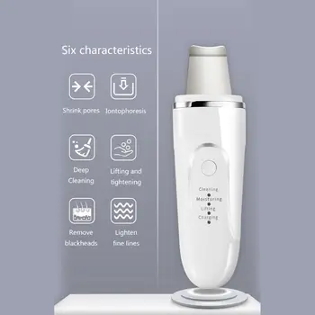 

FM Powerful Ultrasonic Deep Face Cleaning Machine Dirt Blackhead Reduce Wrinkles and spots Facial Whitening Beauty Instrument