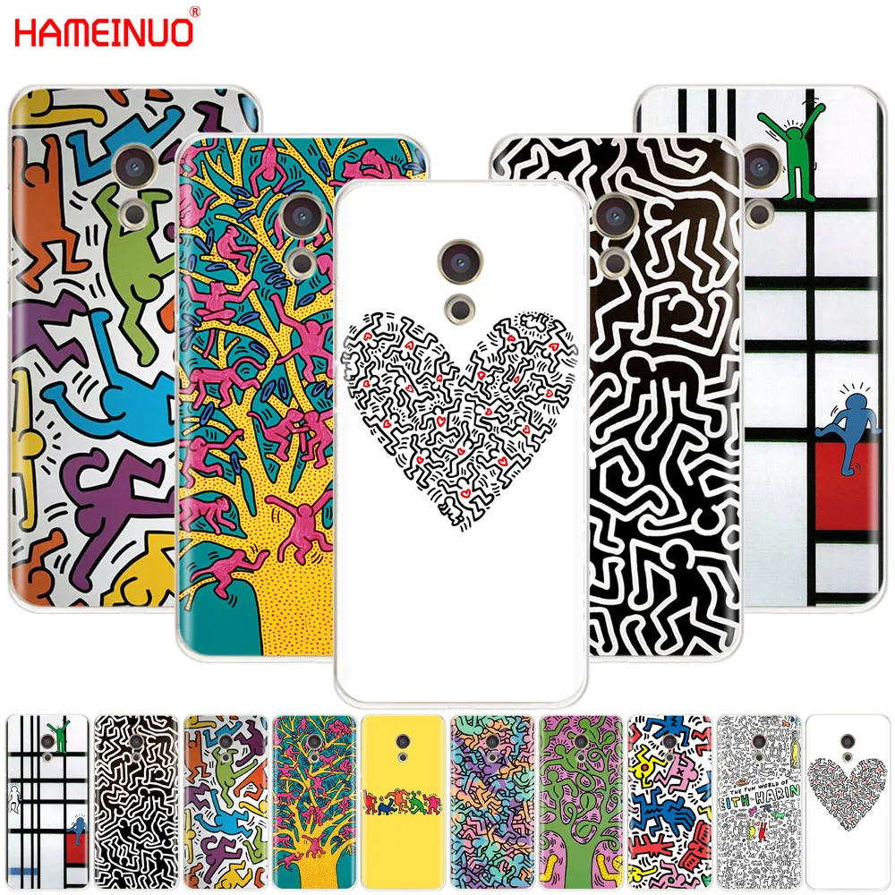 Чехол для телефона HAMEINUO Keith Haring art чехол Meizu M6 M5 M5S M2 M3 M3S MX4 MX5 MX6 PRO 6 5 U10 U20 note