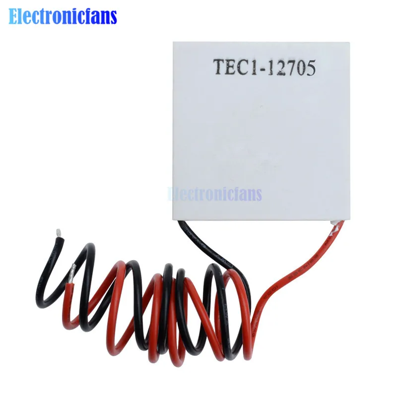 Термоэлектрический кулер Peltier TEC1 термоэлектрический TEC12705 40*40 м модуль элемента
