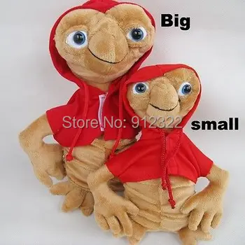 

2pc ET w/red Coat Extra Terrestrial Film Soft Plush Toy Doll High quality