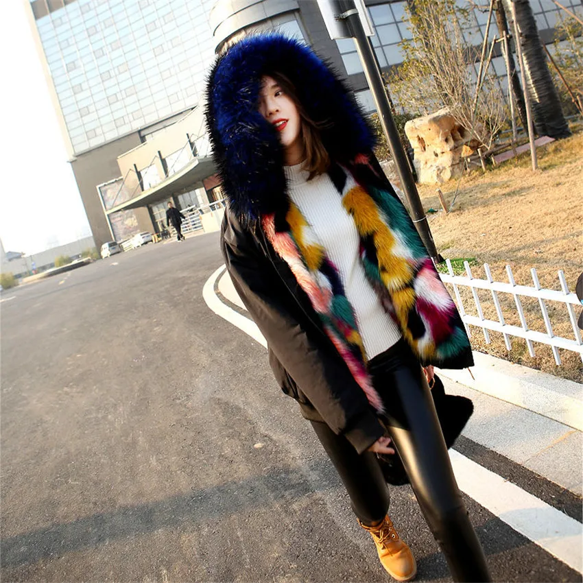 New Women Faux Rex Fox Fur Short fur Lady Winter Bomber Jacket Hooded Coat Inside Faux Fur Slim Casual Party Jacket Coats WZ494