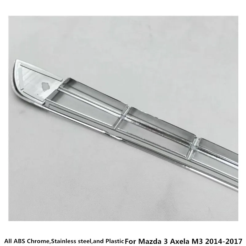 Автомобильная решетка для Mazda 3 Axela M3 2014 2015 2016 2017 2018 2019 хромированная отделка из АБС