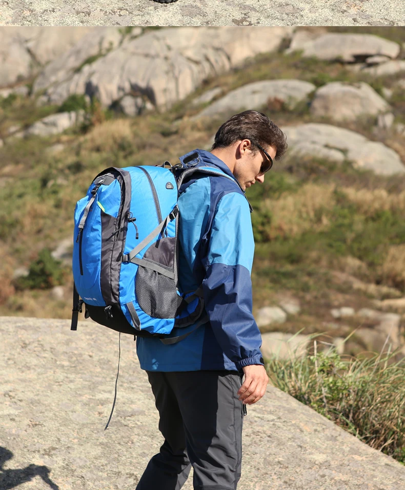 Creeper Free Shipping 2017 New Men's Backpack Women Travel Bags 45L Multifunction Color Rucksack Camp Trekking High Bag Quality