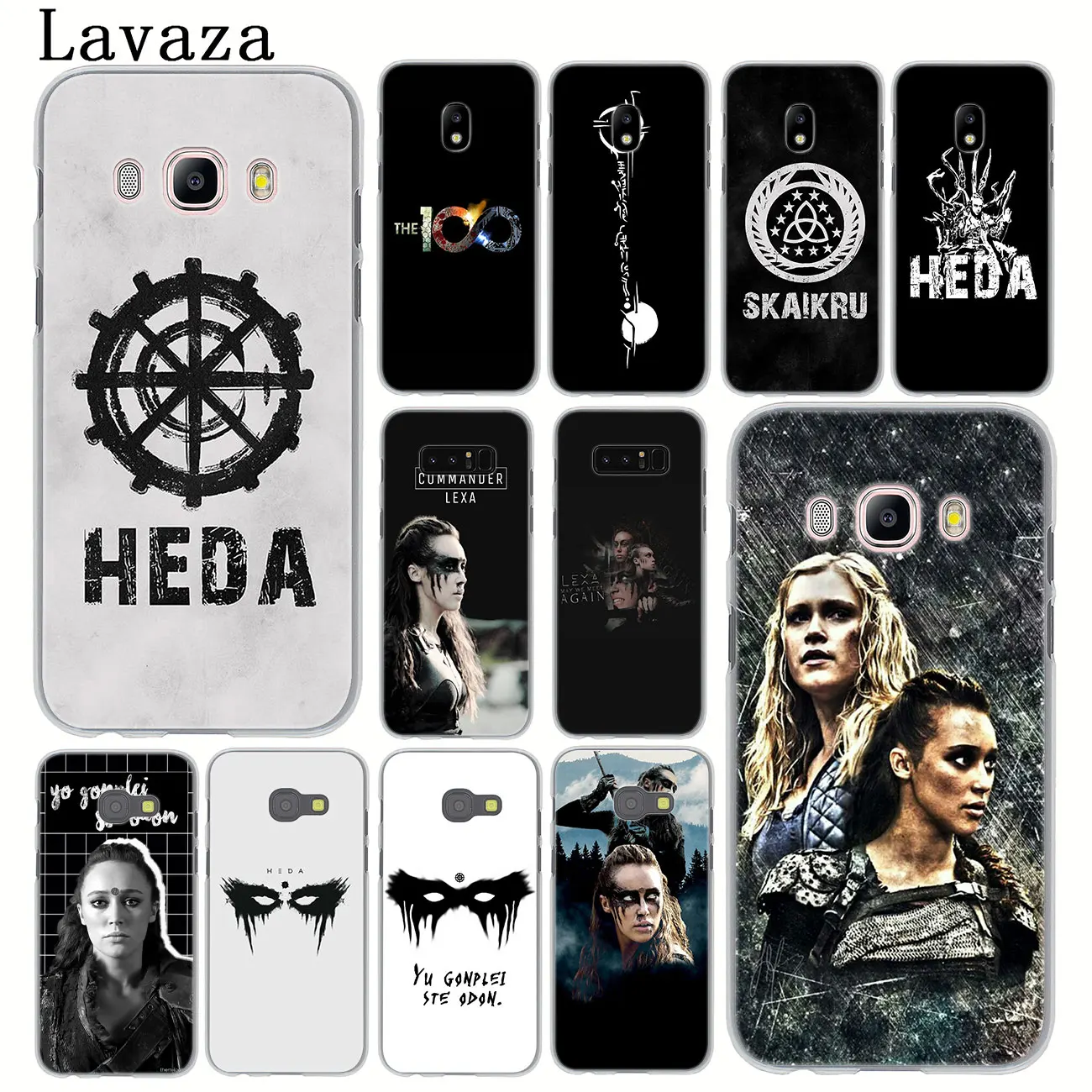 

Lavaza The 100 Heda Lexa TV Show Hard Phone Case for Samsung Galaxy J6 J5 J1 J2 J3 J7 2017 2016 2015 Prime J7 EU Version Cover