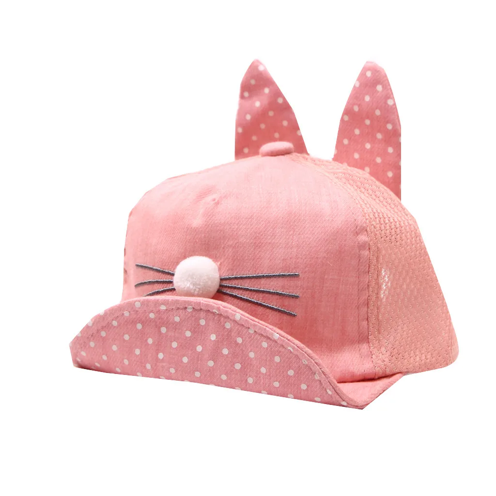 Детская шапка; милая модная детская шапка для малышей с милым рисунком кота из мультфильма; Студенческая шапка с блестками; бейсбольная кепка; яркий головной убор; czapki dla dzieci - Цвет: D