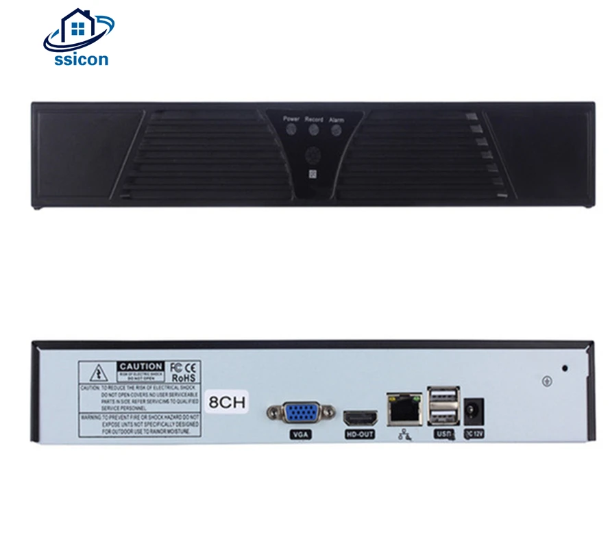 

SSICON 5MP IP Camera NVR H.265 ONVIF Motion Detector 16CH 5MP 8CH 4MP NVR Network Video Recorder For IP Camera System
