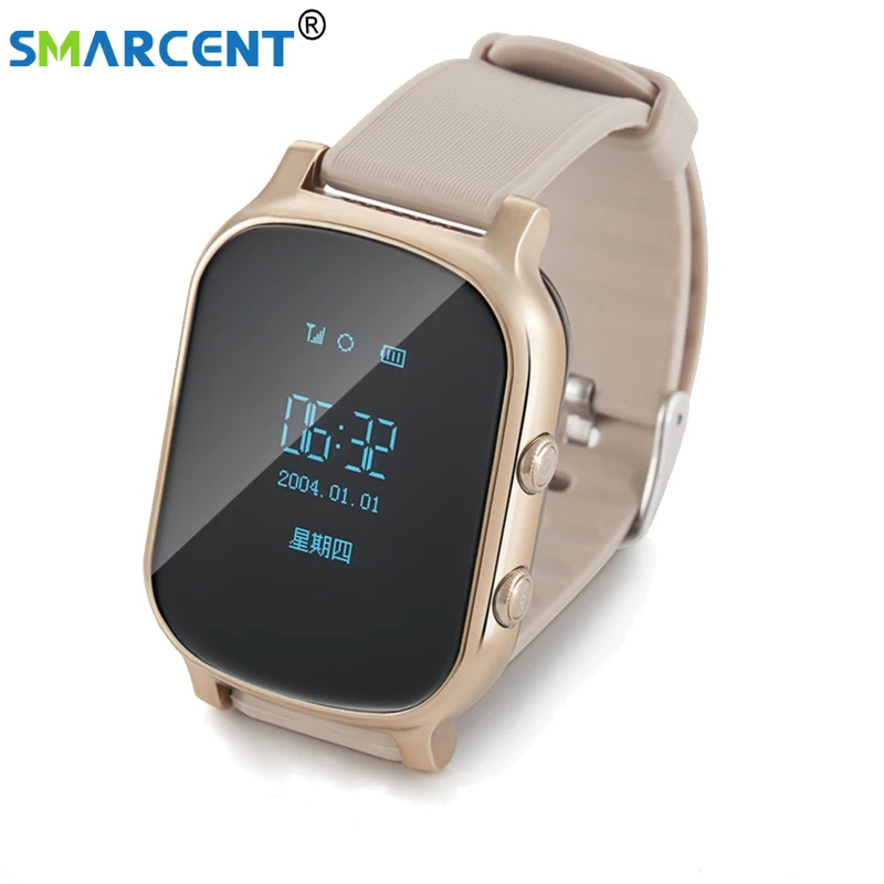 2018 Smart gps uhr T58 GPS kind baby telefon uhr kinder kinder gps sos persönliche tracker locator