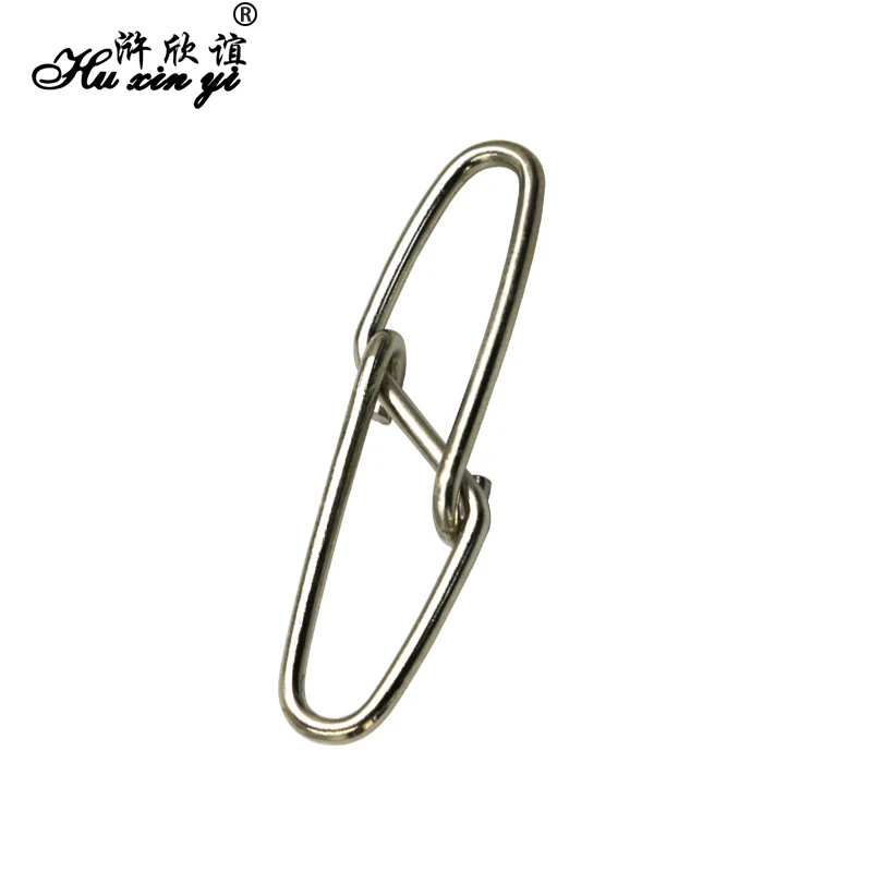 

HXY PCS(200 100) SIZE(7 6 5 4 3 2 1 0) Diamond insurance snap fishing tackle fishing hook connector fishing accessories tackle