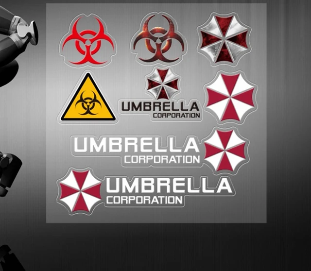 50 pcs Car Styling Resident Evil Parapluie Autocollant Véhicule ... 50 pcs Car Styling Resident Evil Parapluie Autocollant Véhicule ...