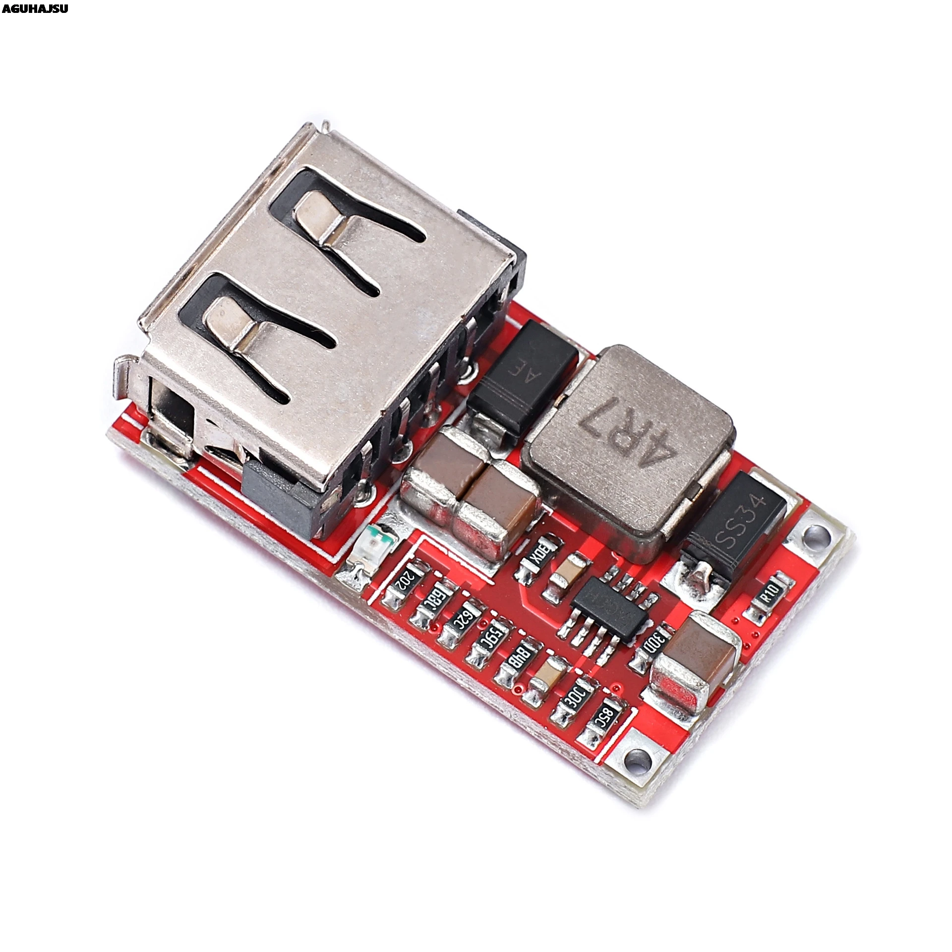

1PCS Fine 6-24V 12V/24V to 5V 3A CAR USB Charger Module DC Buck step down Converter 12v 5v power supply module