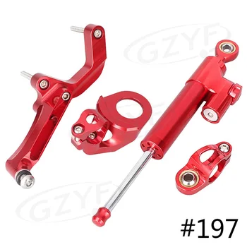 

CNC Aluminum Steering Damper Stabilizer Safety Control Set with Bracket for Suzuki GSXR1000 2009 2010 2011 2012 2013 2014 2015