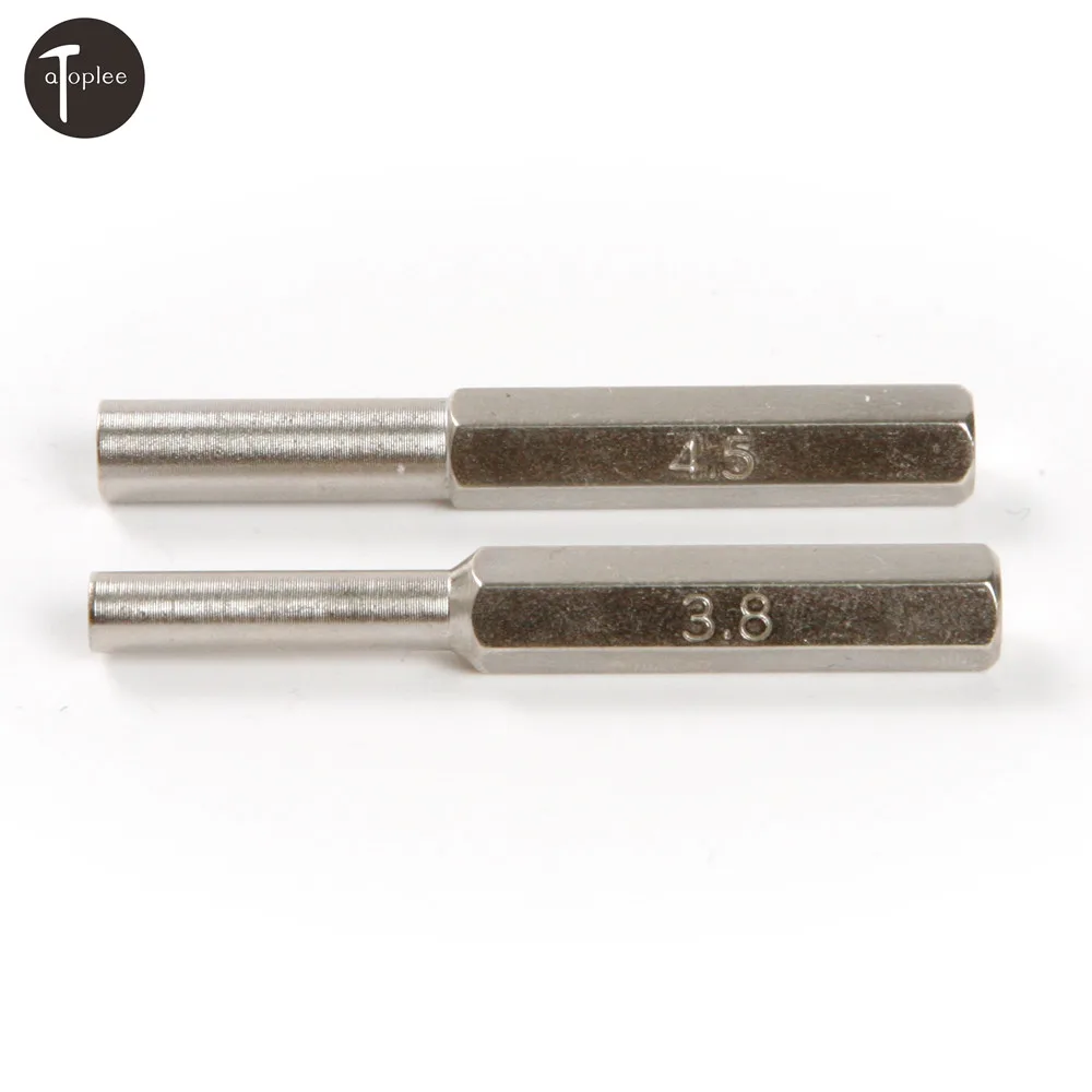 

2PCS 3.8mm+4.5mm Security Screwdriver Tool Bit Gamebit For Nintendo NES SNES N64 Game Cross Tri Screwdriver