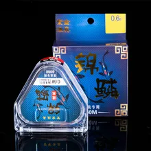 Высококачественная Прочная износостойкая нейлоновая рыболовная леска в воду быстро 60 m Mainline and tippet sports fishing line