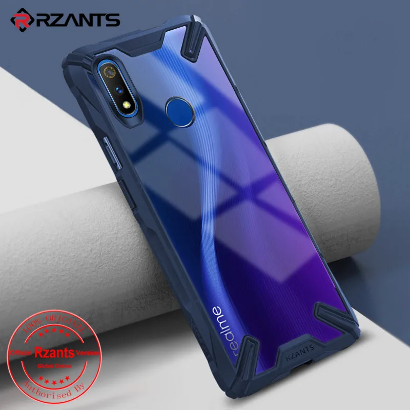 

Rzants Phone Case For OPPO Realme 3 Pro Case Clear Hard Back Anti-Knock Protective Heavy Duty Slim Cover