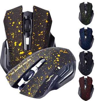 

6D USB 2.0 Wireless Mouse 6 Keys 2.4GHz Mice Mouse Cordless USB Receiver PC Computer Wireless For Laptop+Free Gift l109#3