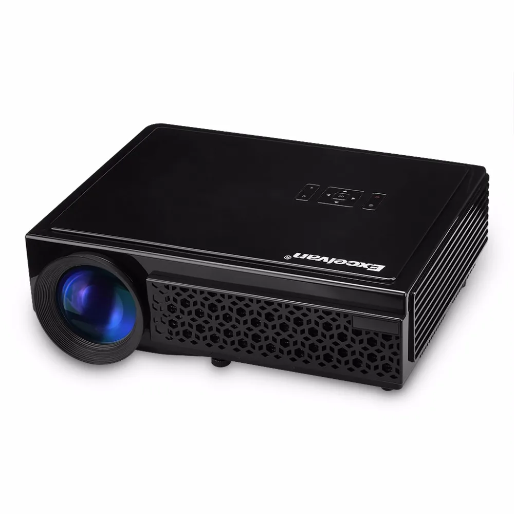 Excelvan светодиодный 96+ 3000 люмен проекторы Full HD LED домашнее Кино ТВ проектор 3D lcd домашний мультимедийный Видео игровой проектор PK GP90