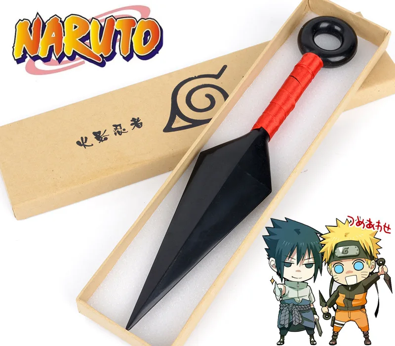 

Anime Naruto Ninja Uzumaki Kunai Shuriken Throwing Weapon Props Cosplay Toy