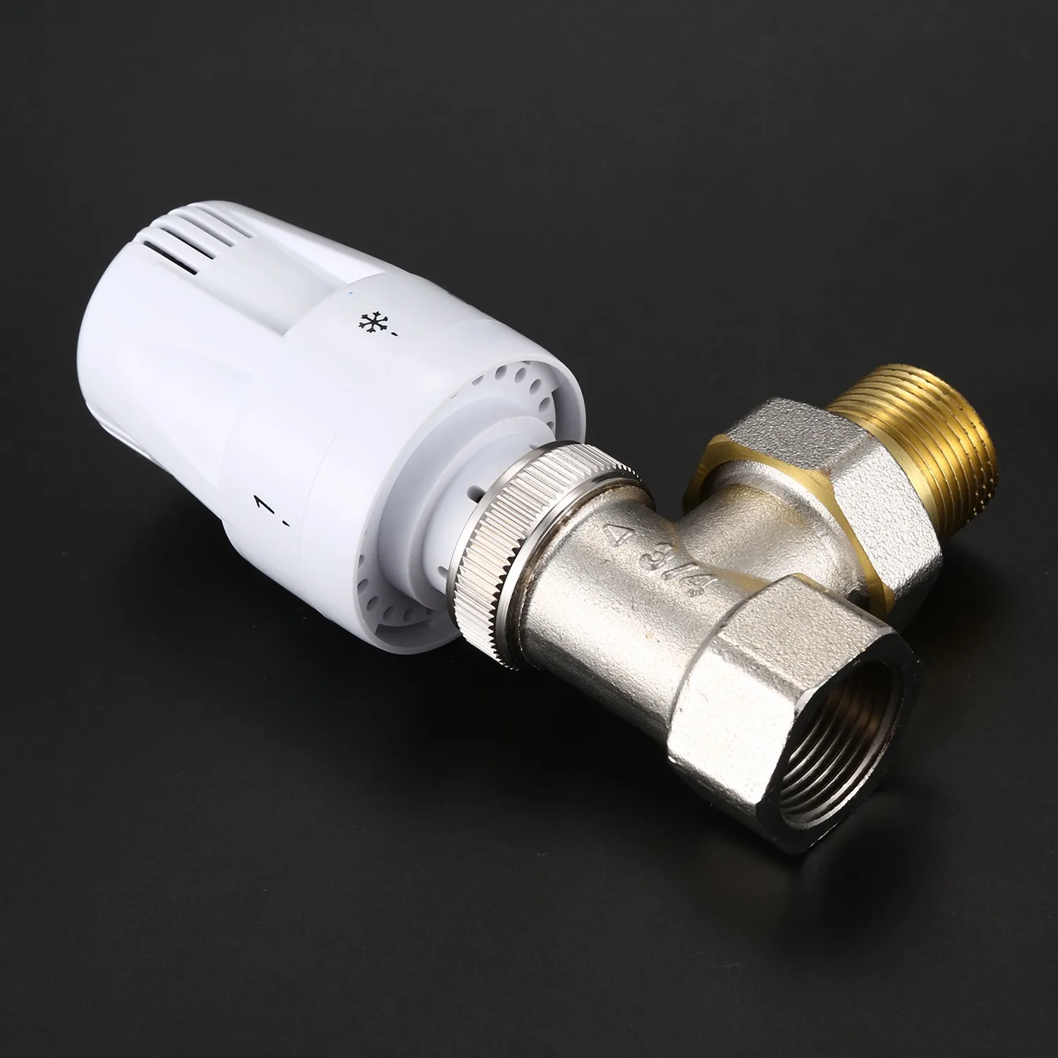 Горячая DN20 медный автоматический клапан контроля температуры угловой пол Отопление и отопление специальный клапан