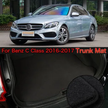 

Nylon Fabric Washable Car Trunk Cargo Liner Carpet Mats For Benz W205 C Class 2016-2017