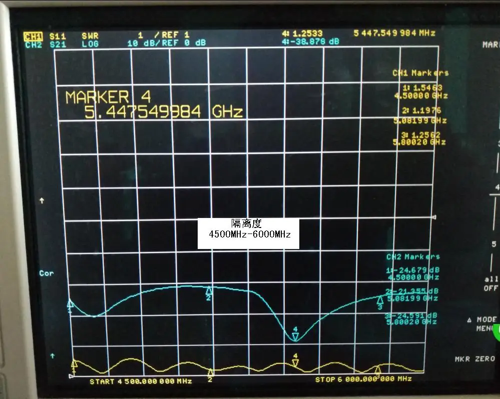 Divisor de Potencia de señal RF Combinador Divisor Divisor de Potencia RF Alta Ganancia Pequeña pérdida de inserción para proyectos de electrónica de construcción Circuito de Bricolaje