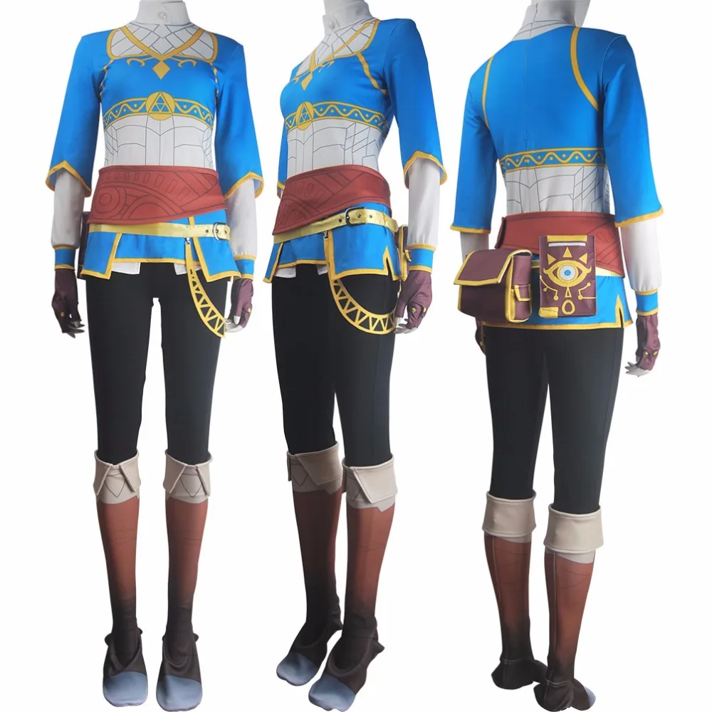 The Legend of Zelda Twilight Princess Link uniform cosplay costume made NN.12