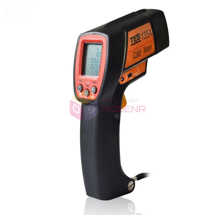 TES 135A Color Meter Tester Color Analyzer Portable Color Difference