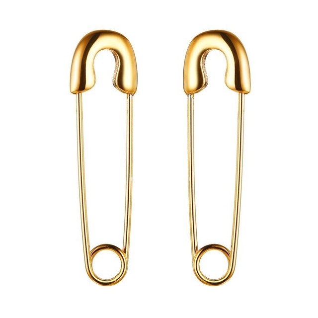 Unique Safety Pin Earrings for Women Jewelry Multi-functional pendientes femeninos Bijoux