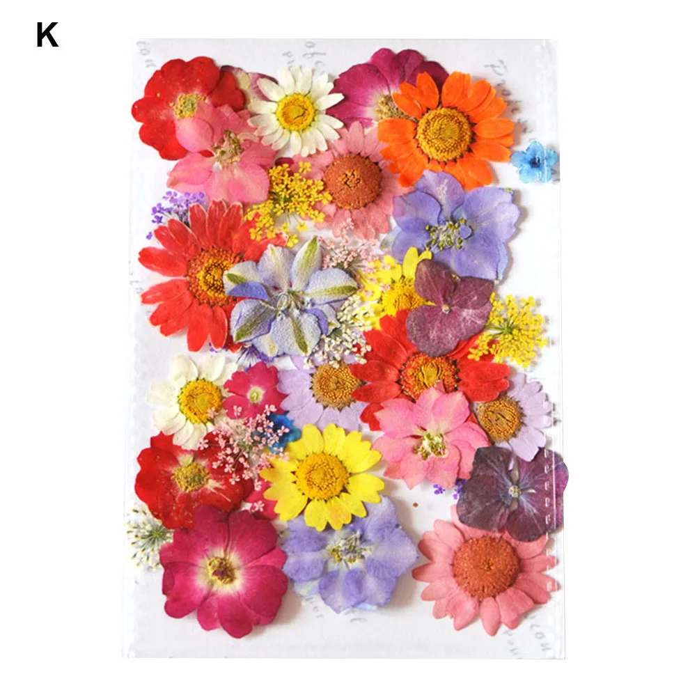 

Hot 40Pcs Pressed Dry Flower Plants Resin Pendant Necklace Jewelry Making Craft DIY Accessories PLD