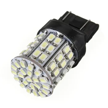 

1/2pcs T20 7443 W21W W21/5W 6000K 64 SMD 1206 Car Back Up Light Bulb Auto Reverse Lights Backup Pure White