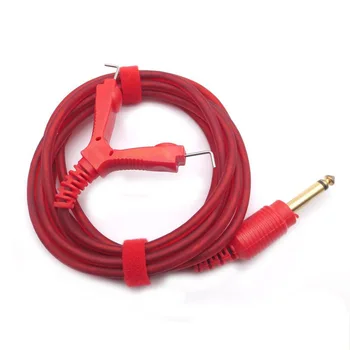 

1.8m Tattoo Machine Clip Cord Soft Cable Thick Hook for Tattoo Power Supply Cord