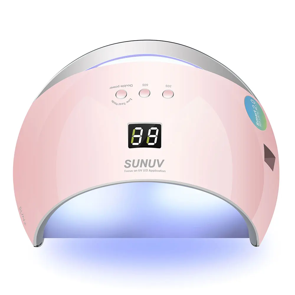 

2018 New SUN6 48W Nail Dryer UV LED Nail Lamp LCD Display SUN Lamp for Curing Gel Polish Automatic induction Nail Manicure Tool