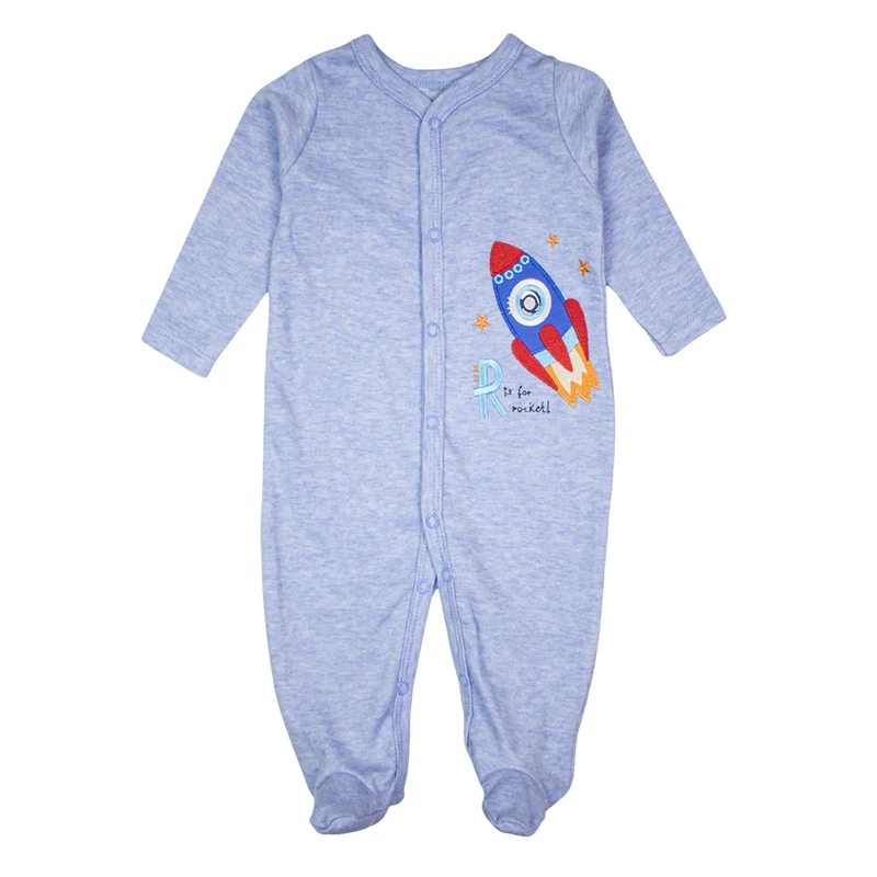 Roupas de Menina Pijamas dos Desenhos Conjunto de Roupas 3 Pcs Bebê Menino Footed Macacão Recém nascidos Confortáveis Animados Impresso Macacão Infantil Romper Meninas 19 rodadas confortável pijama recém-nascido dos desenhos animados