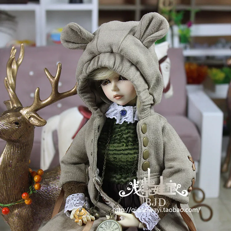 Аксессуары для одежды пальто + платье носки куклы BJD/SD в комплект не входят обувь