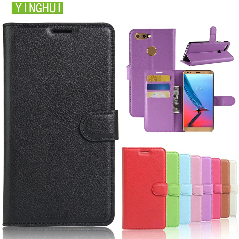 Multifunctional Flip Wallet Leather Case For ZTE Blade V7 V8 Mini V9 Phone Cover Card Slot Protective case Lite | Мобильные телефоны
