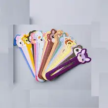 100 комплекты Милые Животные фермы Бумага закладки держатель для книжки Многофункциональный каваи канцелярские для школьные принадлежности для детей Подарки