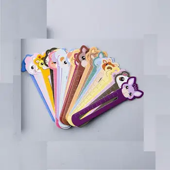 

100 sets Cute Animal Farm Paper Bookmark Book Holder Multifunction Kawaii Stationery for Children School Supplies Gifts