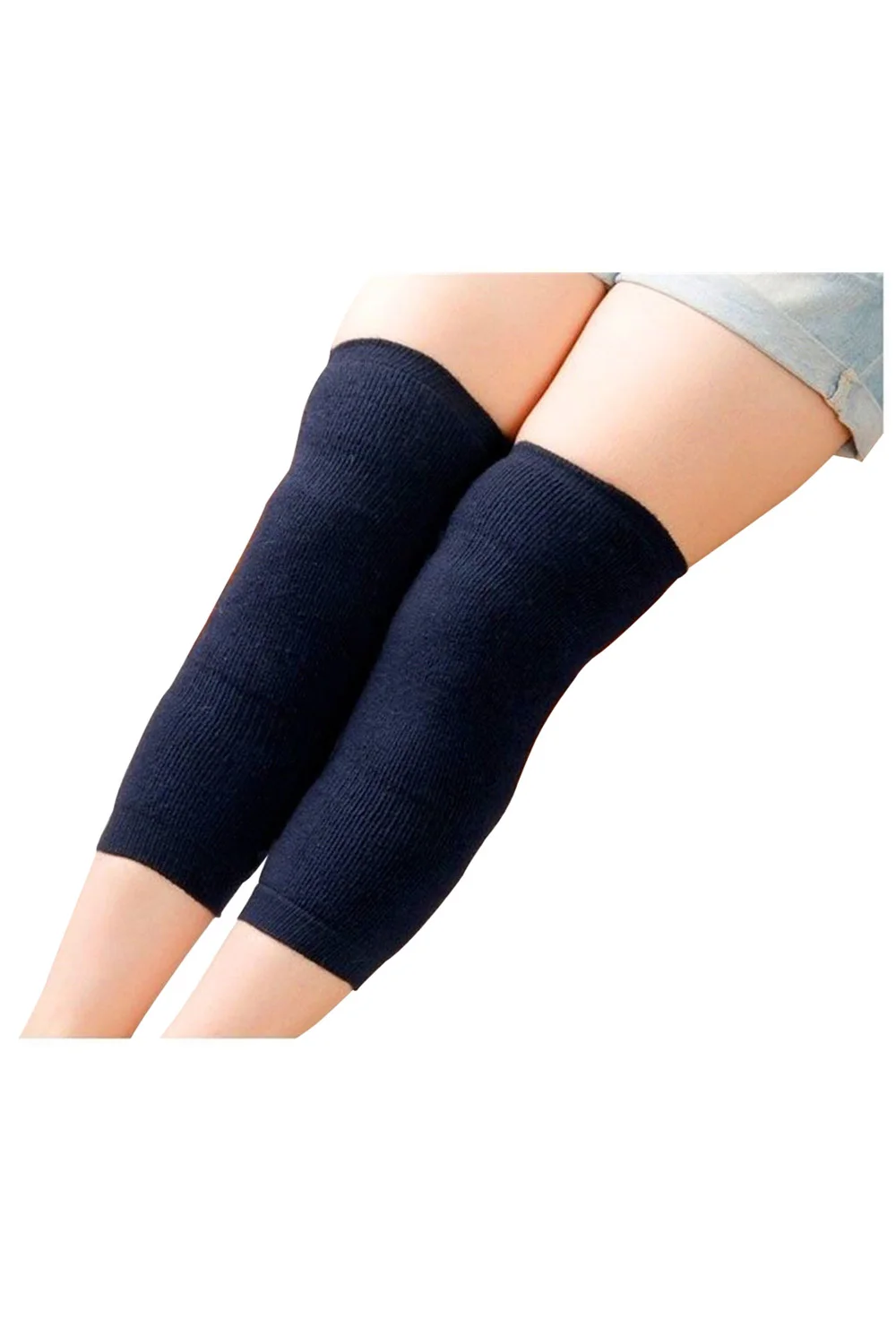 Download JHO 1 Pair Womens Knee Warmer Winter Running Cycling Knee ...