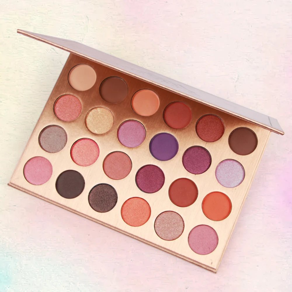 

Professional 24 Color Matte Eyeshadow Palette Nude Minerals Eye Shadow Powder Cosmetic Waterproof Matte Makeup Eyeshadow