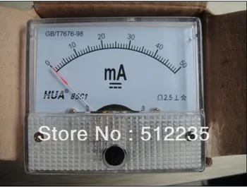 

Ammeter 0-50mA Using for Laser Cutting and Engraving Machine