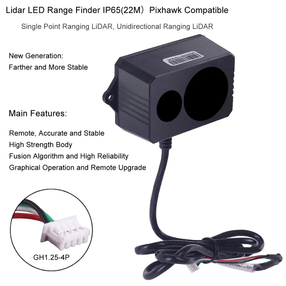 TF02 Lidar LED Rangefinder sensor 