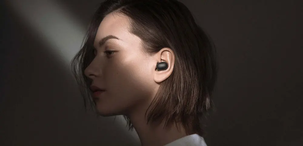 Xiaomi Redmi Airdots наушники Bluetooth 5,0 беспроводные ушные крючки наушники шумоподавление гарнитура с микрофоном управление AI