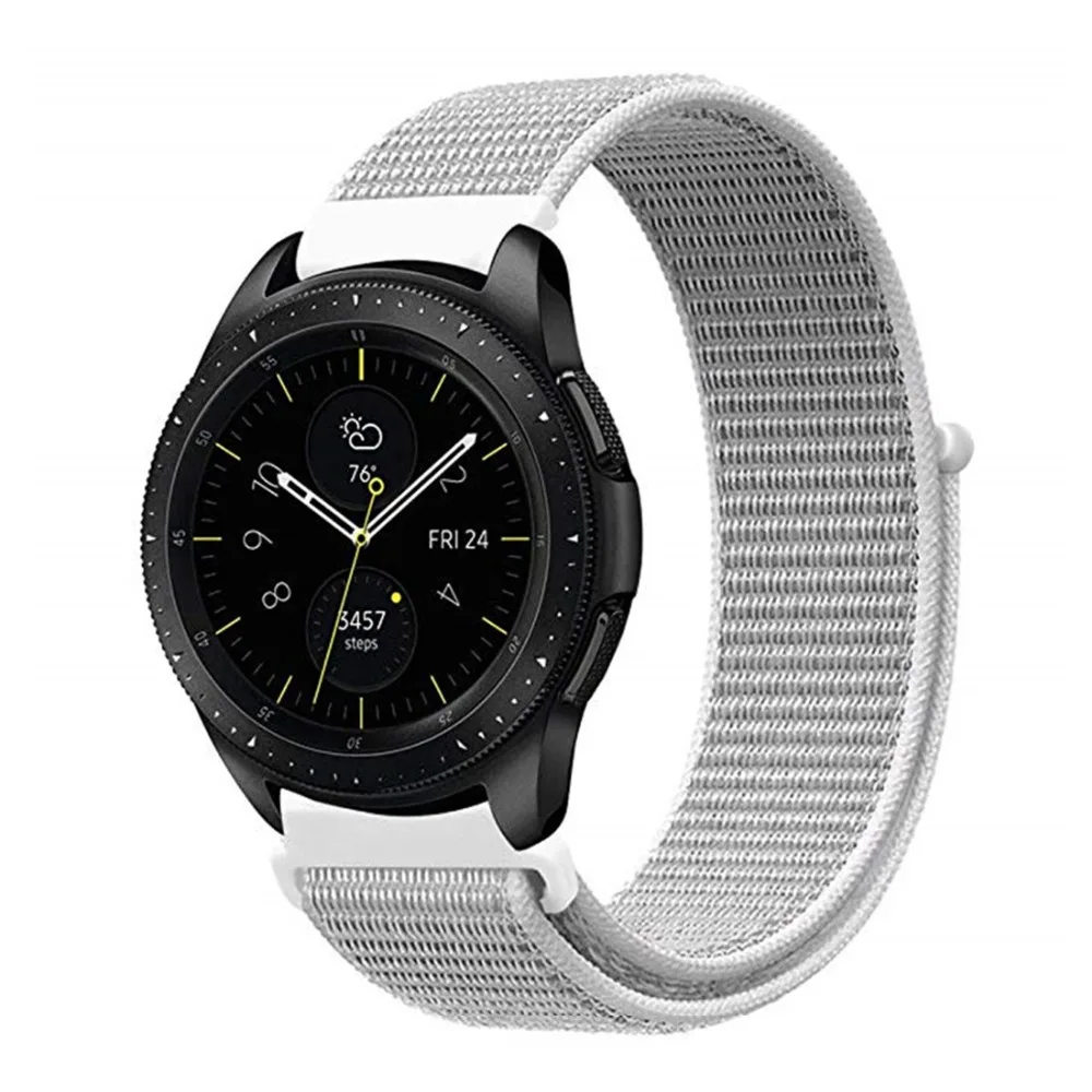 Нейлоновый ремешок-петля для samsung galaxy watch 46 мм 42 мм galaxy watch active 2 ремешок gear s3/22 мм 20 мм ремешок для часов huawei watch gt 2