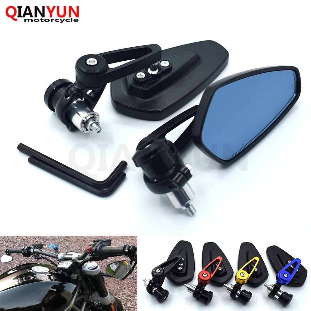 

Universal 7/8" motorcycle CNC aluminum rearview mirror side mirror For Ducati 748 916 916SPS 900SS MONSTER M400 M600 M620 M750