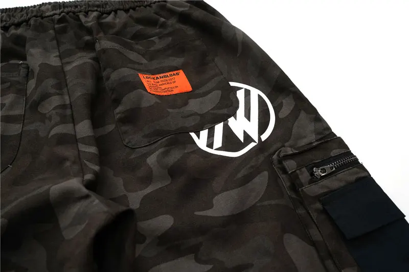 Zipper Pocket Cargo Baggy Shorts 11