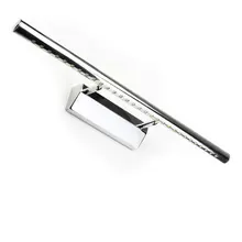 THGS 7W 30 LED 5050 SMD Stainless Steel Mirror Front Make-up Wall Light Lamp Lighting Bathroom 85-265v