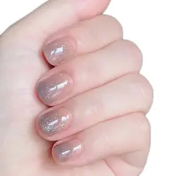 24 шт DIY короткие Размеры накладные ногти Art Советы с клеем Для женщин Модный градиентный цветной накладные ногти пикантные женские открытые